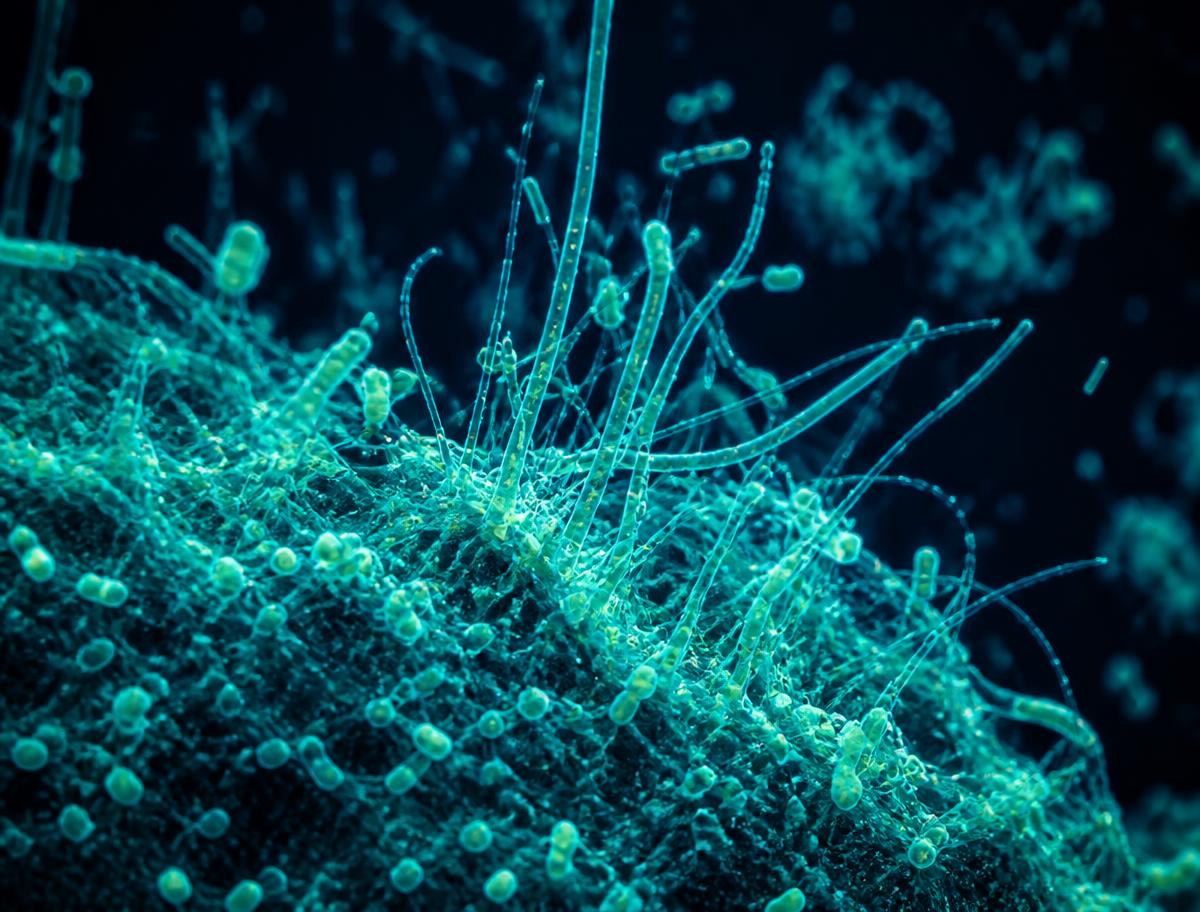 Biofilm response microscopy
